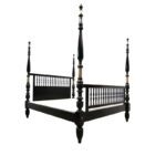 Victorian four-poster-