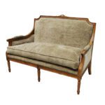 LOUIS XVI 2 SEATER COUCH