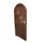 Artful Square Wood Door