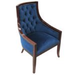 Modern Blue Bennet chair