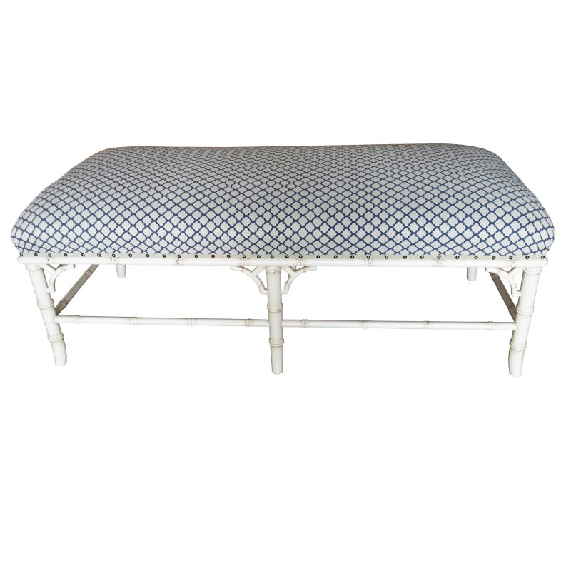 Bamboo Ottoman | Classic Revivals