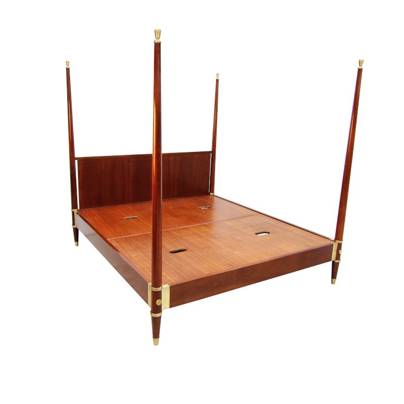 Brass Touched Four Poster Bed | Classic Revivals