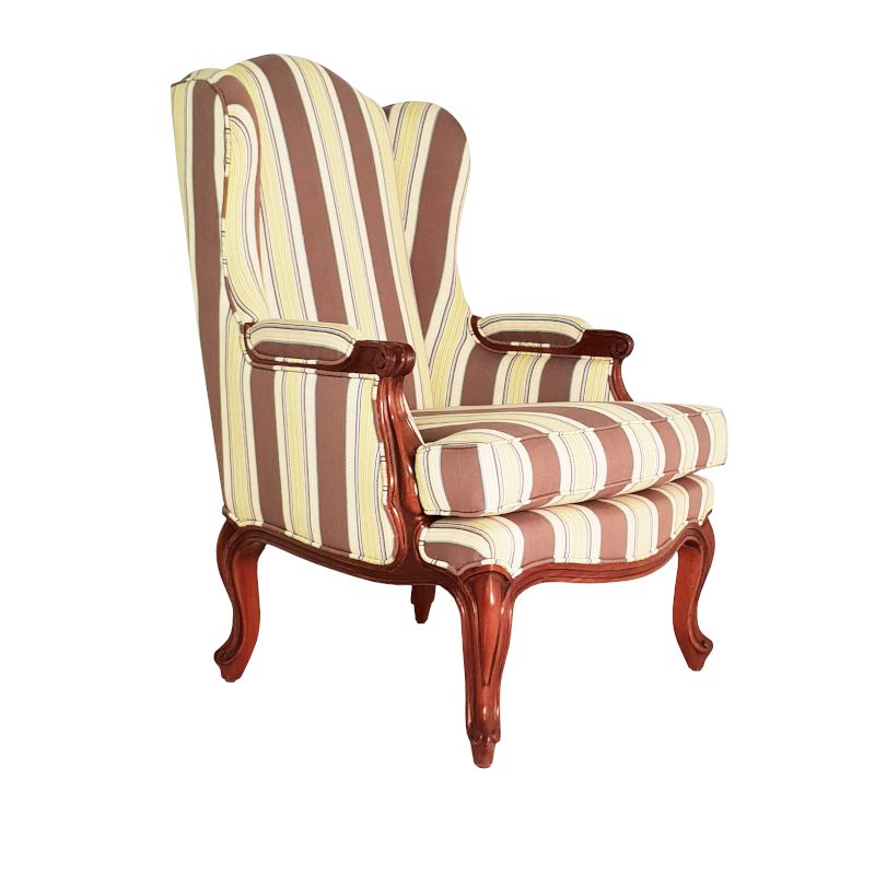 French Provincial Wingback Upholstered | Classic Revivals