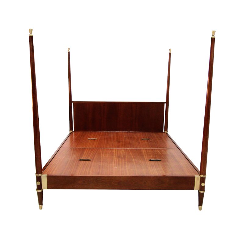 Brass Touched Four Poster Bed | Classic Revivals