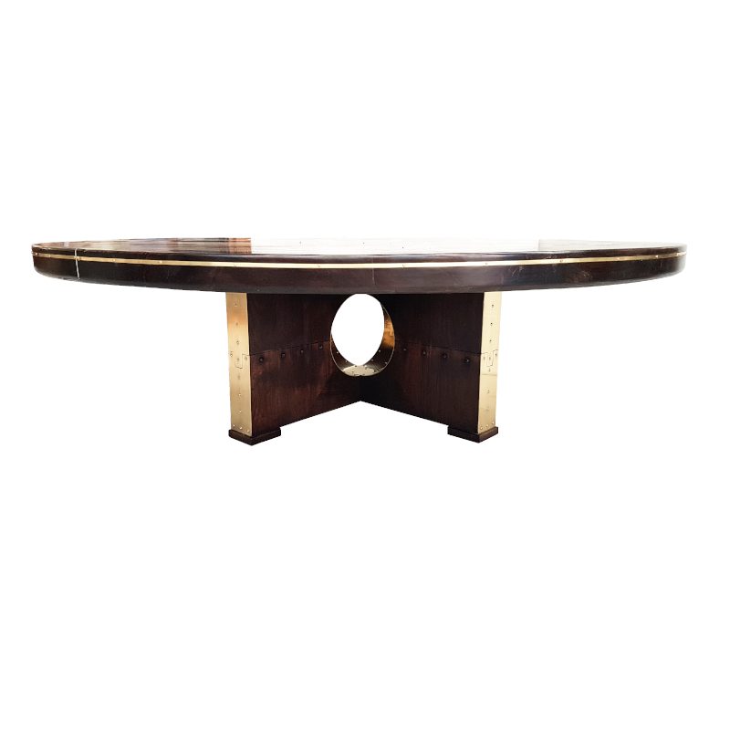 Africa Entrance Table with brass detail - Image 8