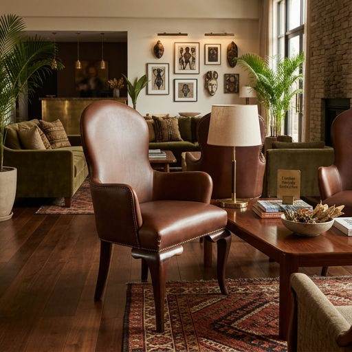 African Spoonback Chair