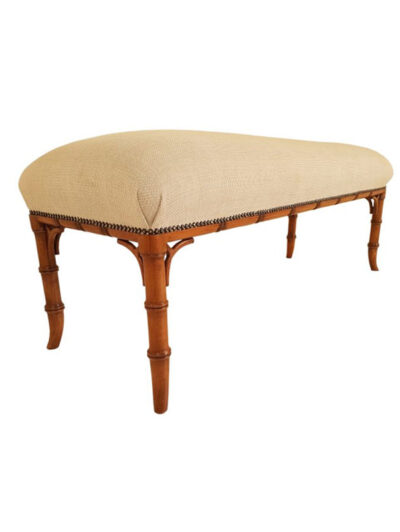 Bamboo Ottoman | Classic Revivals