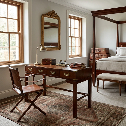 Campaign Dressing Table