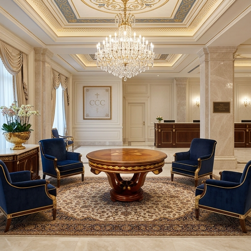 Celestial Church Center Table
