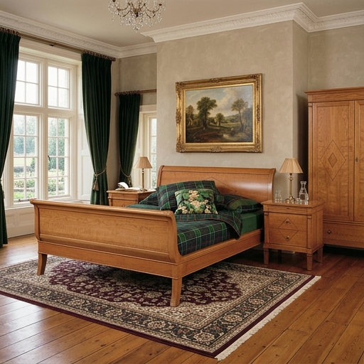 Consulate Sleigh Bed