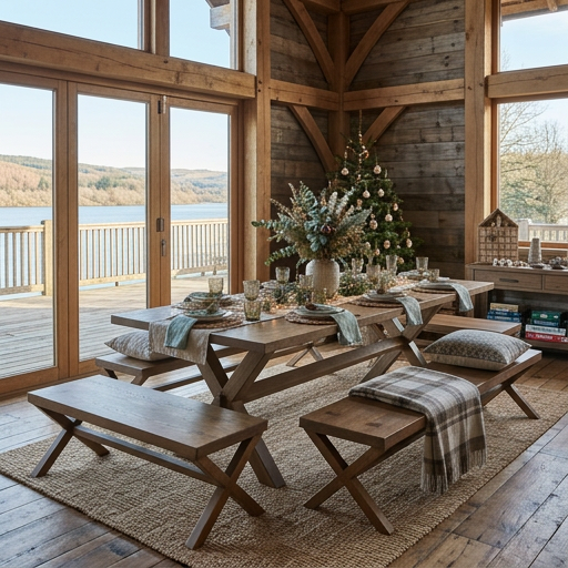 Cross Flow Dinning Table