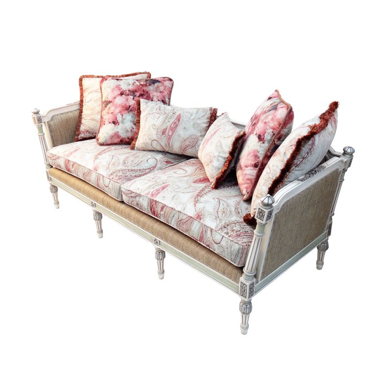 Louis XVI Decorex Couch - Image 4