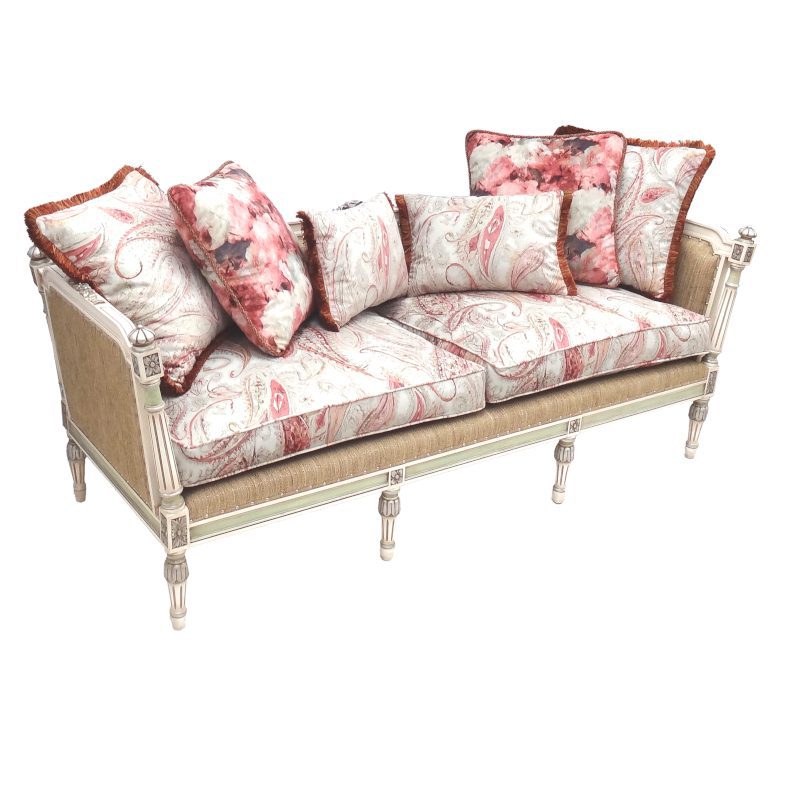 Louis XVI Decorex Couch - Image 3