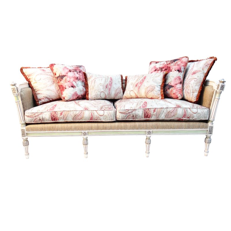 Louis XVI Decorex Couch - Image 5
