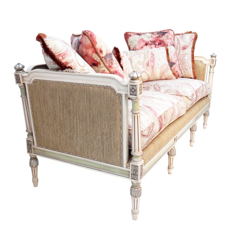 Louis XVI Decorex Couch - Image 2