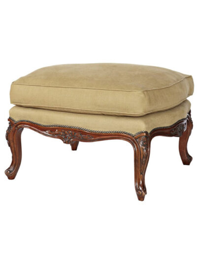 French Provincial Ottoman | Classic Revivals