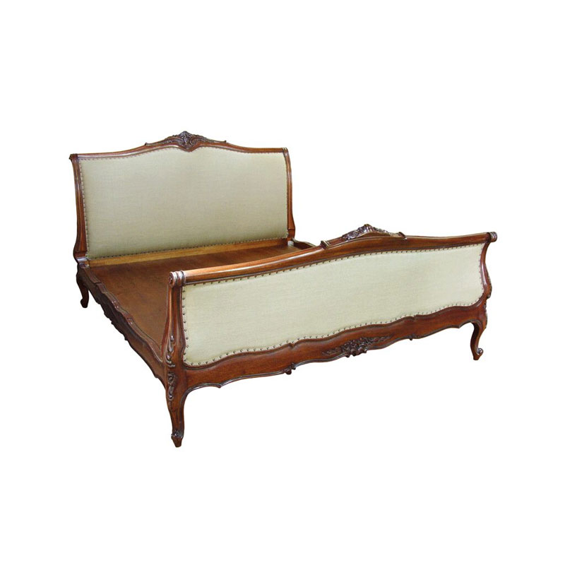 French Sleigh Bed