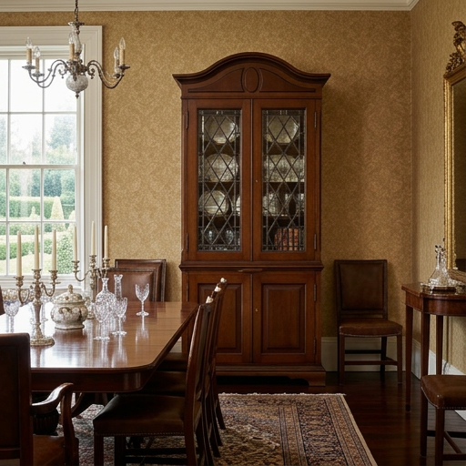 Georgian Special Display Cabinet