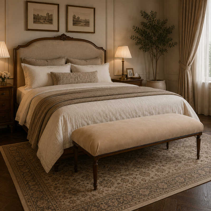Gold Reef City Long Bed End Stool