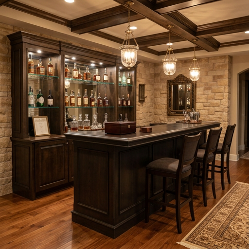 Grandeur Wooden Bar