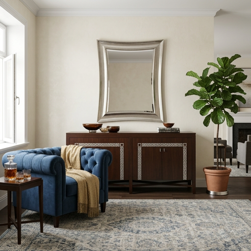 Greek Key Sideboard