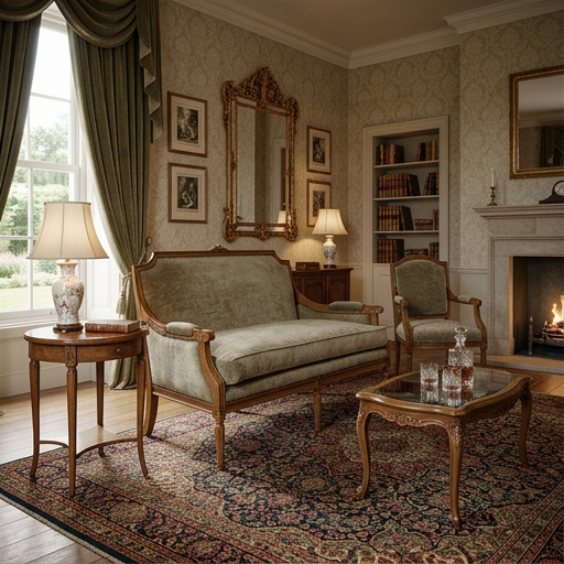 Louis XVI 2 Seater Couch