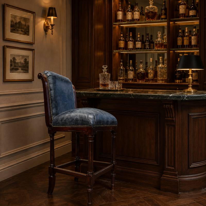 Louis XVI High Back Chair