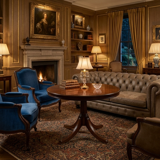 Louis XVI Round Table