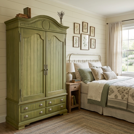 Louis country cabinet