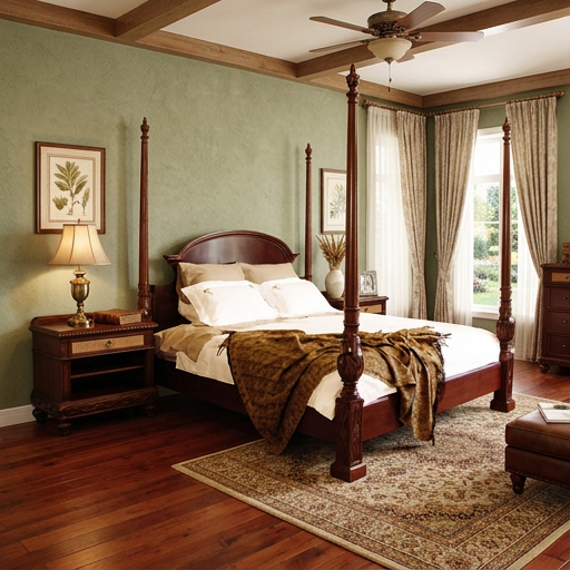 Madagascar Four Poster Bed