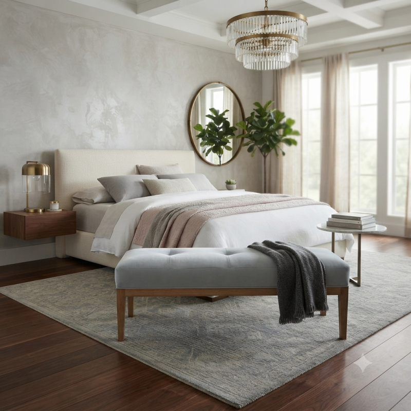 Modern Opulent Ottoman