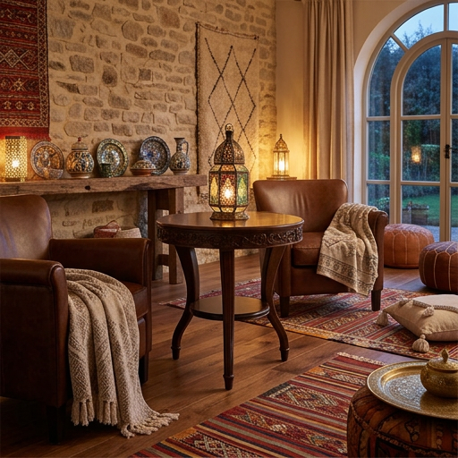 Moroccan Lamp Table