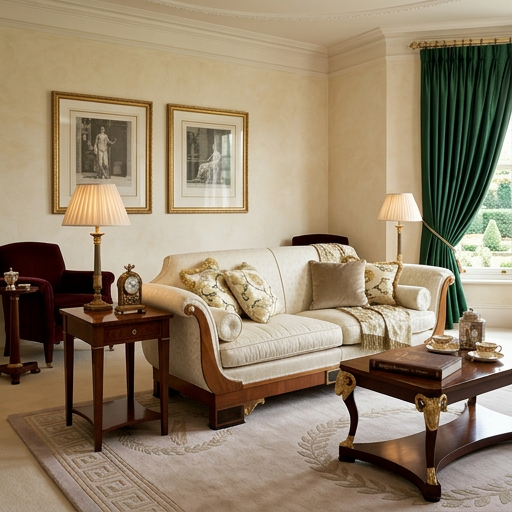Neo Classic Empire Sofa