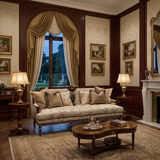 Regency Elaborate Sofa