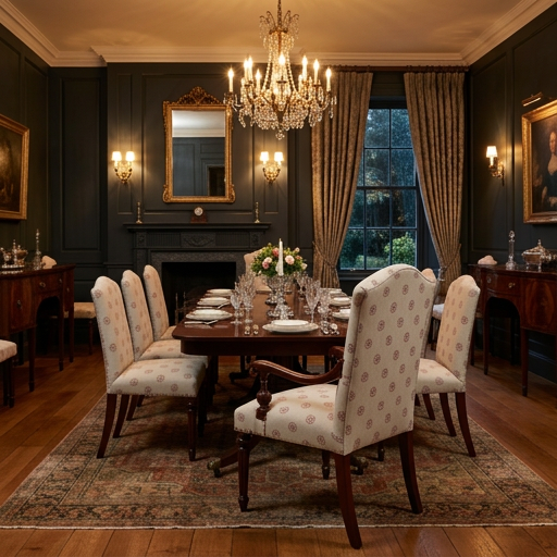 Regency Slipper Dining Carver Chair