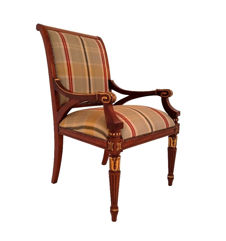 Regency Armchair - Ornately Carved