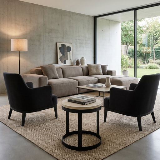 VEGA Round Lamp table