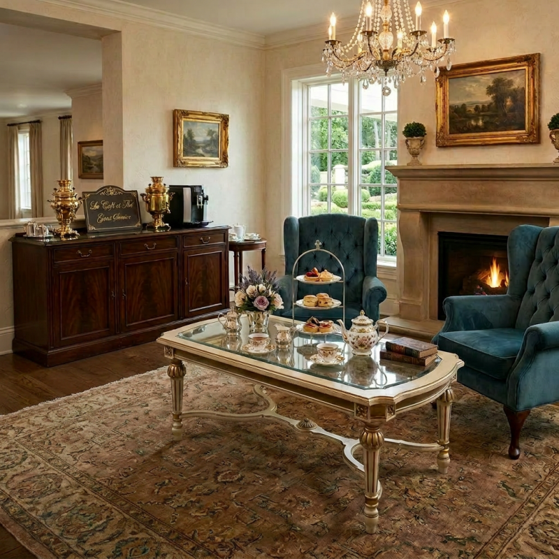 French Country Cousine Coffee Table