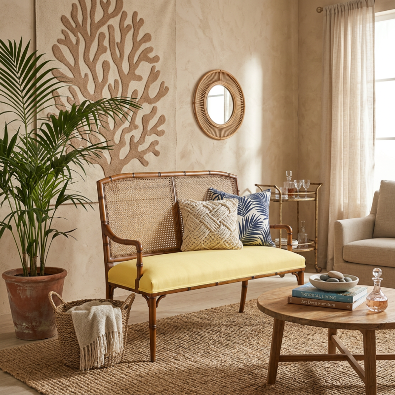 Bamboo Bench