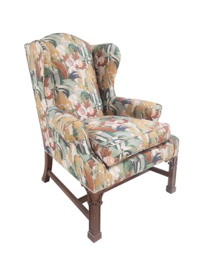 Chippendale Wingback Chair