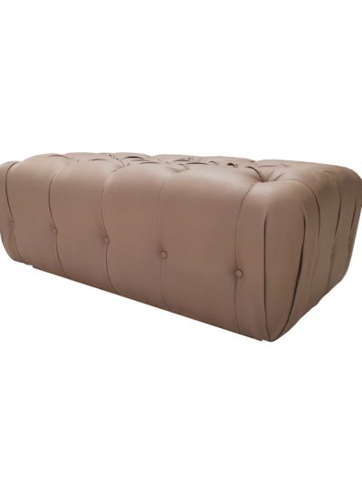 Diamond Button Ottoman