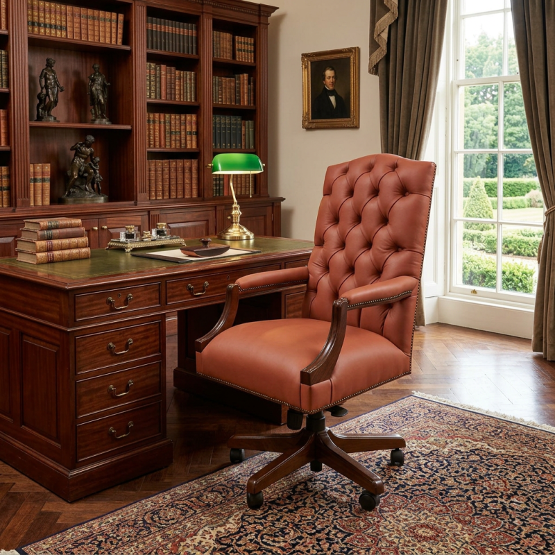 Georgian Swivel and Tilt  Office Chair