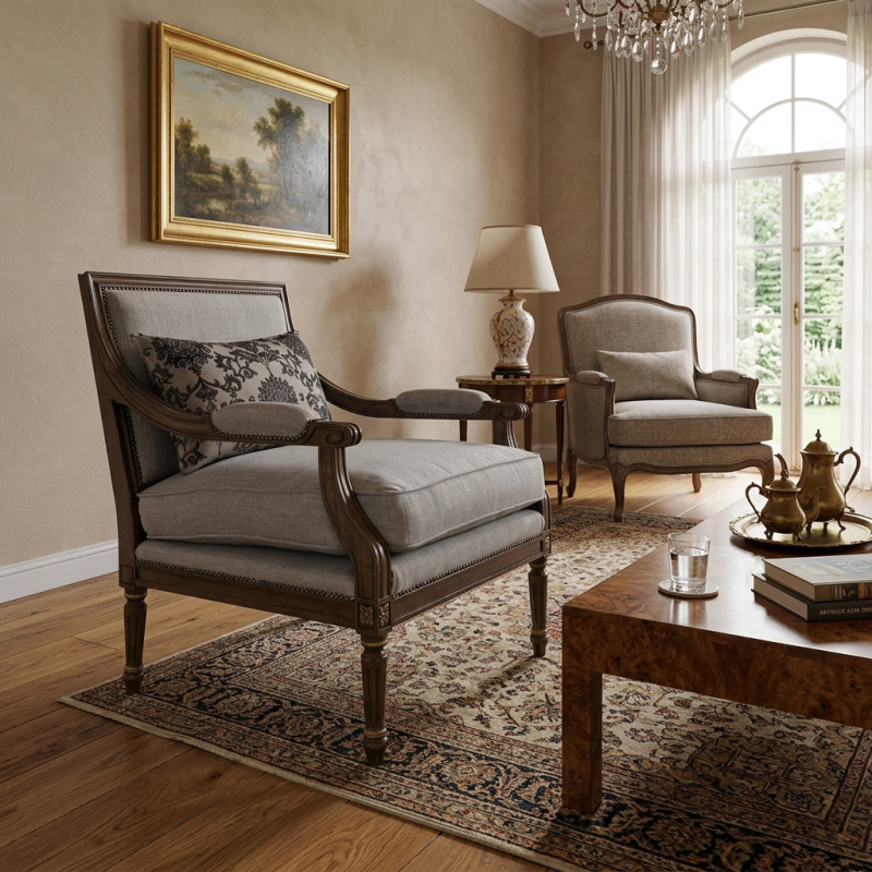 Louis XVI Arm Chair