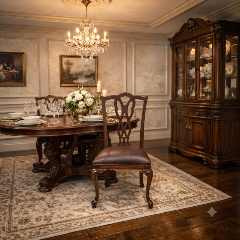 Chippendale Ribbon Back Chair
