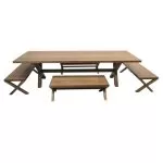 Cross Flow Dinning Table